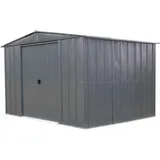 SPACEMAKER Metallgerätehaus 10x8 3,07 x 2,36 m grau
