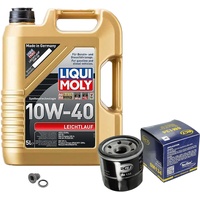 Inspektionspaket Wartungspaket Filterset mit 5 L Motoröl Leichtlauf 10W-40, Ölfilter, Verschlussschraube