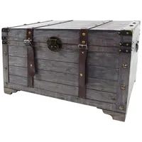 Kobolo Truhe KUBA 34206-33 in grau, | Gr.: onesize