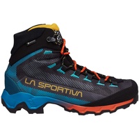 La Sportiva Herren Aequilibrium Hike, GTX Schuhe, Carbon/Tropic Blue,