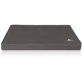 Knuffelwuff Hundematte Nantucket Orthopädisch Velours XXL 115 x 80cm Anthrazit