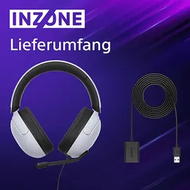 Sony INZONE H3, Over-ear Gaming-Headset Weiß