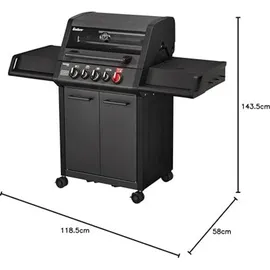 Enders Monroe Pro 3 SIK Turbo Shadow schwarz