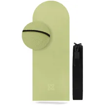 omnana OMNANA® Yogamatte & Pilatesmatte – Rutschfest & feuchtigkeitsabsorbierend – Mikrofaser-Oberfläche mit Naturkautschuk für Yoga, Pilates & Fitness – Gelenkschonende Gymnastikmatte – 190x70cm, 4mm dick