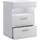 VCM Nachtschrank Slepal L 45 x 39 x 61 cm Weiß
