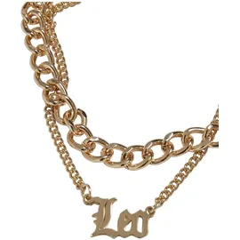 URBAN CLASSICS Zodiac Golden Anklet - Goldfarben