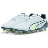 Puma King PRO FG/AG Soccer Shoe, Frosted Dew-Fizzy Apple-Gray Skies, 42.5