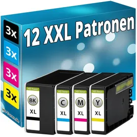 Druckfuxx Maxify MB2050 schwarz + CMY