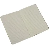 Moleskine Cahier pocket liniert packpapierbraun DIN A6. 3er Pack