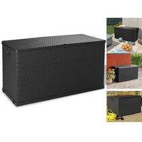 vidaXL Auflagenbox Kissenbox Auflagenbox Gartenbox Anthrazit 1205663 cm schwarz