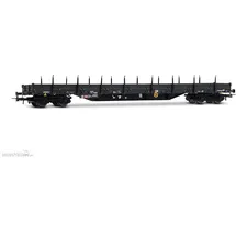 Rivarossi 4-achs. Rungenwagen Typ Res HR6670 dunkelgrau Ep. VI H0