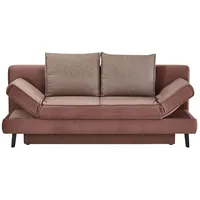 Schlafsofa mit Bettkasten Sidney ¦ rosa/pink ¦ Maße (cm): B: 200 H: 85 T: 90.0