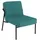 meet by paperflow Sessel MEDSO S Stoff 40,6 x 40,6 x 40,6 cm Blau/Schwarz klassisch