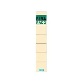 Elba Ordneretiketten 10 beige 34,0 x 190,0 mm 10 Blatt
