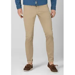 Chinos TIMEZONE "Slim JannoTZ", Herren, Gr. 30/36, Länge 36, beige (natur), 98% Baumwolle 2% Elastan, normal, Hosen