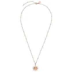 Purelei Halskette Sun mit Sonnen-Symbol Rosegold Damen 
