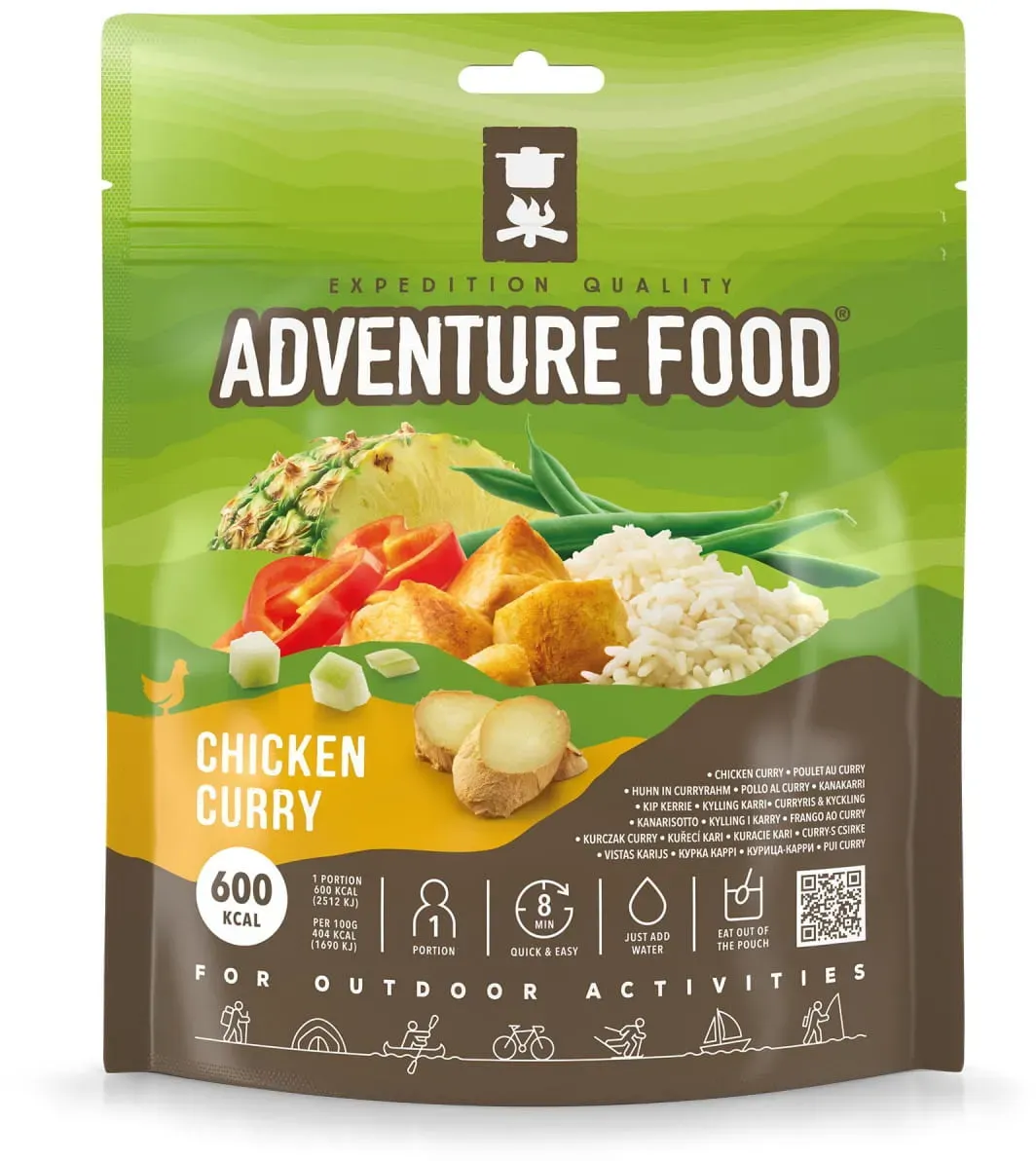 Adventure Food Chicken Curry Trekkingnahrung 18tlg     