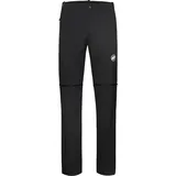 Mammut Outdoor Zip Off Pants Regular Schwarz 46