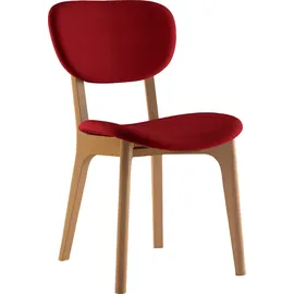 Home Affaire Stuhl COZY Polyester rot