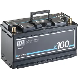Ective LC 100 BT 12V LiFePO4 Lithium Versorgungsbatterie 100 Ah
