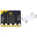 Azwamkue BBC Microbit Go Start Kit BBC DIY Programmierbares Lernentwicklungsboard mit Acryl-Schutzhülle