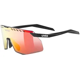 Uvex Pace Stage S CV one size 2 Black Matt/Mirror Red