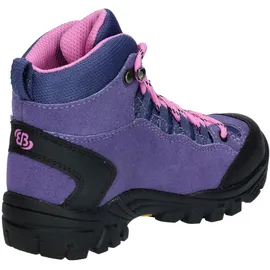 Brütting Mount Bona High Kinderstiefel Blau/Lila/Rosa 38
