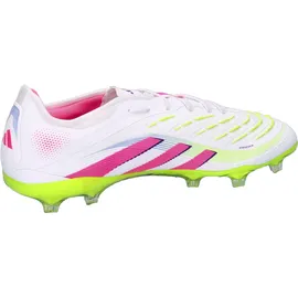 adidas Predator Pro FG Herren Cloud White/Lucid Pink/Lucid Lemon 43 1/3