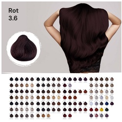 Femmas Premium Haarfarbe FemMas Hair Color Cream 100ml Haarfarbe braun|rot