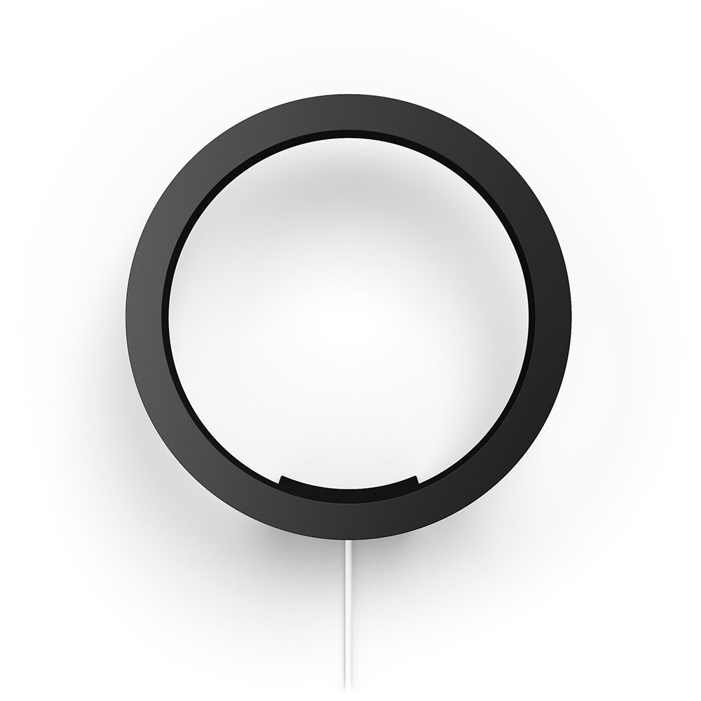 Produktbild Philips Hue - Sana Hue Wandleuchte Black Bluetooth White/Color Amb. - 25.5 cm - 5.2 cm - 25.5 cm