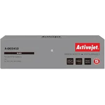 Activejet A-OKI3410 - black - print ribbon (alternative for: OKI 09002308) - Print ribbon schwarz),