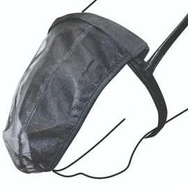 EQuest Fliegenschutz Headshaking Nüsternschutz für Pferde Schwarz