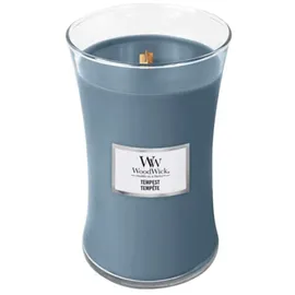 Woodwick Tempest Duftkerze 609 g blau
