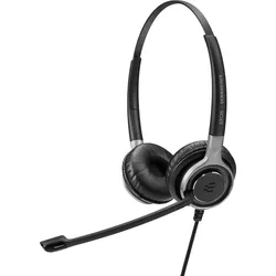 EPOS Headset IMPACT SC 662, Stereo, kabelgebunden, Easy Disconnect binaurales Headset mit niedriger Impedanz - optimiert für Mobil- und DECT-Telefone,