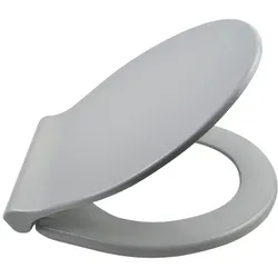 Belvit Soft-Close Absenkautomatik WC-Deckel Toilettensitz Manhattan Grau