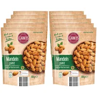 Clarkys Mandeln ganz 200 g, 10er Pack