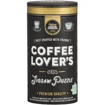 Chronicle Books Coffee Lover's 500 Piece Jigsaw Puzzle in Canister