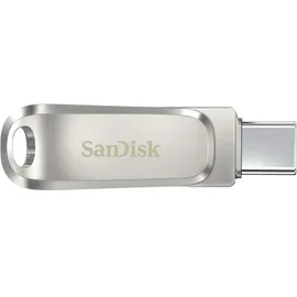 SanDisk Ultra Dual Drive Luxe 32 GB silber USB-C 3.1