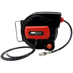 Müllner Druckluft-Schlauchtrommel 18 m 35F Slow Automatik Schnellkupplung