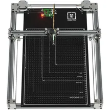 uuna tek iDraw H SE Zeichenroboter für Künstler, Stiftplotter, XY Plotter, Stabiler Handwriting Roboter Zeichenmaschine mit Grundplatte, Arbeitsbereich A5-A3, All in Design