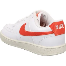 Nike Court Vision Low Next Nature Damen White/Magic Ember/Sail 38