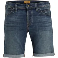 JACK & JONES JACK&JONES Herren Jjirick Jjfox 310 Sn Shorts, Blue Denim/Pack:AM 311, S