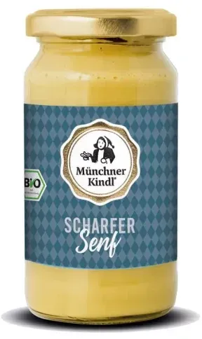 Münchner Kindl Scharfer Senf bio