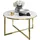 lookway CIRI-X GLASS Gold/Weiß Glas 70 x 44,4 cm