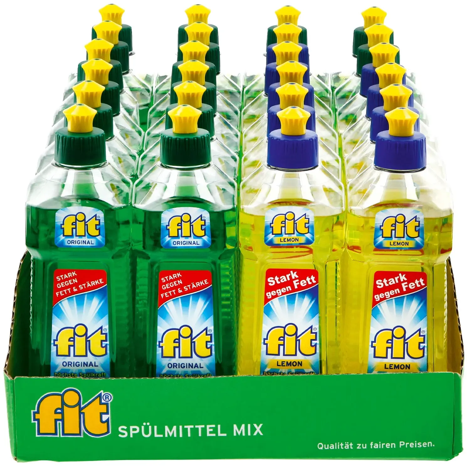 Fit Spülmittel 500 ml, verschiedene Sorten, 24er Pack