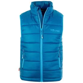 TROLLKIDS Trondheim Weste - Midnight Blue / Cerulean - 92 cm