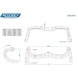 RITCHEY Comp Ergomax Lenker schwarz - 31.8
