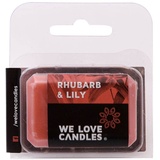 WE LOVE CANDLES Duftwachs Basic - Rhubarb & Lily 15g Raumdüfte