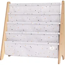 3 Sprouts Kinderbücherregal Terrazzo 0 x 0 cm Holz hellgrau