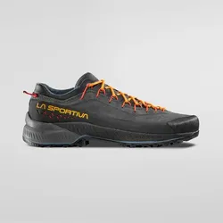 LA SPORTIVA Herren Kletterschuhe TX4 Evo, Carbon/Papaya, 47